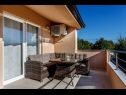 Maisons de vacances Jurica-with heated pool: H(8) Nova Sela - Riviera de Omis  - Croatie  - balcon
