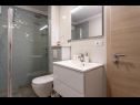 Maisons de vacances Jurica-with heated pool: H(8) Nova Sela - Riviera de Omis  - Croatie  - H(8): salle de bain W-C