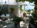 Appartements Ivana - with parking: A4(2) Omis - Riviera de Omis  - terrasse commune