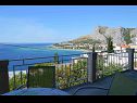 Appartements Iva - with beautiful view: A1(4+1) Omis - Riviera de Omis  - maison
