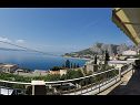 Appartements Iva - with beautiful view: A1(4+1) Omis - Riviera de Omis  - Appartement - A1(4+1): vue de la terrasse