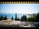 Appartements Ozren - amazing sea view: A1(7+1), A2(4+1) Omis - Riviera de Omis  - Appartement - A1(7+1): vue de la terrasse