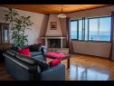 Appartements Ozren - amazing sea view: A1(7+1), A2(4+1) Omis - Riviera de Omis  - Appartement - A1(7+1): séjour