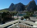 Appartements Toma - 200 m from beach: A1(2+2), SA2(2+1), A3(2+2), SA4(2+1) Omis - Riviera de Omis  - Appartement - A1(2+2): vue