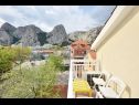 Appartements Toma - 200 m from beach: A1(2+2), SA2(2+1), A3(2+2), SA4(2+1) Omis - Riviera de Omis  - Appartement - A3(2+2): balcon
