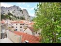 Appartements Toma - 200 m from beach: A1(2+2), SA2(2+1), A3(2+2), SA4(2+1) Omis - Riviera de Omis  - Studio appartement - SA2(2+1): vue
