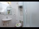 Appartements Rene - seaview & parking space: A1(2+2), A2(2+2), A3(6+2) Omis - Riviera de Omis  - Appartement - A2(2+2): salle de bain W-C