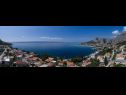 Appartements Iva - with beautiful view: A1(4+1) Omis - Riviera de Omis  - vue