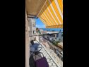 Appartements Aurel - sea view: A1(4+1) Omis - Riviera de Omis  - vue du balcon