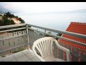 Appartements Šera - 50 m from beach: A1(4), A2(4), A3(2+2) Pisak - Riviera de Omis  - Appartement - A3(2+2): terrasse