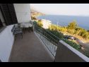 Appartements Stipica - 100 m from beach: A1(3+2), A3(2+2), SA4(2), A5(2+2) Ruskamen - Riviera de Omis  - Appartement - A1(3+2): terrasse