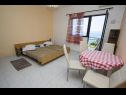 Appartements Stipica - 100 m from beach: A1(3+2), A3(2+2), SA4(2), A5(2+2) Ruskamen - Riviera de Omis  - Appartement - A1(3+2): séjour