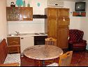 Appartements VP SA2(2), A3(3), A4(2+3), A5(3), A6(2+2) Stanici - Riviera de Omis  - Appartement - A4(2+3): cuisine salle à manger
