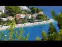 Appartements Sunset - 80 m from sea : A1-Veliki(8), A2-Mali(2+2) Stanici - Riviera de Omis  - plage