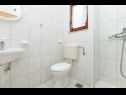 Appartements Neva - 50m from the sea A1(2+1), A2(2+1), SA3(3) Sumpetar - Riviera de Omis  - Appartement - A2(2+1): salle de bain W-C