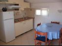 Appartements Gordana - 3m from the beach: A1(2+2) Kosljun - Île de Pag  - Appartement - A1(2+2): cuisine salle à manger