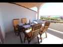 Appartements Mare-200 m from the beach A1(2+2), A2(4), A3(2) Mandre - Île de Pag  - Appartement - A2(4): balcon