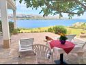 Appartements PoolHouse - close to the sea: A3(3), A4(2), A5(2), A1(4), A2(4) Metajna - Île de Pag  - Appartement - A5(2): terrasse