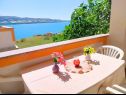 Appartements PoolHouse - close to the sea: A3(3), A4(2), A5(2), A1(4), A2(4) Metajna - Île de Pag  - Appartement - A2(4): terrasse