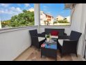 Appartements Kety - cosy with balcony: A1(2+2) Novalja - Île de Pag  - Appartement - A1(2+2): terrasse