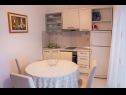 Appartements ErikaS - 100m from sea: A2(2), A4(4), A5(2), A6(4) Novalja - Île de Pag  - Appartement - A5(2): cuisine salle à manger