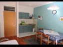 Appartements Sime - 800 m from sea: A1(2+2), A2(2+2), A3(2+2), A4(4+2) Novalja - Île de Pag  - Appartement - A1(2+2): cuisine salle à manger
