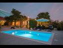 Maisons de vacances Edi - with pool: H(6) Novalja - Île de Pag  - Croatie  - H(6): piscine