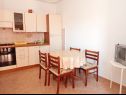 Appartements Luce - family friendly & parking: A1(4), A2(4), A3(4), A4(4), A5(4) Pag - Île de Pag  - Appartement - A5(4): cuisine salle à manger