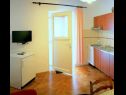 Appartements Stjepan - 10m from beach: A1(4+1), A2(2+2), A3(2+1) Pag - Île de Pag  - Appartement - A3(2+1): cuisine salle à manger