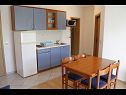 Appartements Branko A1(4+2), A3(4+2), A4(2+2) Povljana - Île de Pag  - Appartement - A3(4+2): cuisine salle à manger