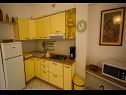 Appartements Daju - 3 colours: A1 plavi(2+2), A2 žuti(4+1), A3 narančasti(2) Zdrelac - Île de Pasman  - Appartement - A2 žuti(4+1): cuisine