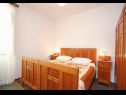 Appartements Nevenkos - 20 m from beach A1(6+1), A2(4+2) Kuciste - Péninsule de Peljesac  - Appartement - A1(6+1): chambre &agrave; coucher