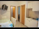 Appartements Tatjana - 300 m from beach: A1(2+2), A2(4) Banjol - Île de Rab  - Appartement - A2(4): cuisine salle à manger