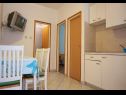 Appartements Tatjana - 300 m from beach: A1(2+2), A2(4) Banjol - Île de Rab  - Appartement - A2(4): cuisine salle à manger