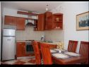 Appartements Pero - 50 m from sea : A1 Ljiljana(4), SA2(2), A3 Lea(2) Banjol - Île de Rab  - Appartement - A1 Ljiljana(4): cuisine salle à manger