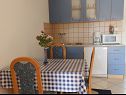 Appartements Ren - 150 m from beach: A3(2+1) Kampor - Île de Rab  - Appartement - A3(2+1): cuisine salle à manger