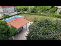 Appartements Ankica - pool & garden A1(9), A2(8) Kampor - Île de Rab  - jardin