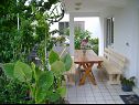 Appartements Rezikica - green oasis; A1(7), A2(9) Palit - Île de Rab  - Appartement - A1(7): terrasse