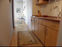 Appartements Ana - 5 m from beach: A1 Plavi(2+2), A2 Rozi(2+2) Ribarica - Riviera de Senj  - Appartement - A1 Plavi(2+2): cuisine