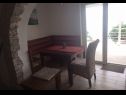 Appartements Neno - 20 m from beach: A1(2+2), A2(4+2), A3(2+2), A4(2+2), A5(2+2), A6(2+2) Ribarica - Riviera de Senj  - Appartement - A1(2+2): salle &agrave; manger