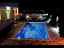 Maisons de vacances JP H(10) Brodarica - Riviera de Sibenik  - Croatie  - piscine