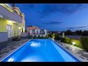 Maisons de vacances JP H(10) Brodarica - Riviera de Sibenik  - Croatie  - piscine (maison et environs)