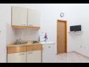 Appartements Vik - 250 m from beach A1(4), A2(3), A3(2), SA4(2) Brodarica - Riviera de Sibenik  - Studio appartement - SA4(2): cuisine
