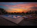 Maisons de vacances Brist - with pool: H(8) Drinovci - Riviera de Sibenik  - Croatie  - piscine