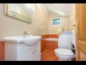 Maisons de vacances Brist - with pool: H(8) Drinovci - Riviera de Sibenik  - Croatie  - H(8): salle de bain W-C