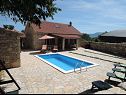 Maisons de vacances Tihomir - with pool : H(6+2) Drnis - Riviera de Sibenik  - Croatie  - maison