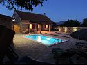 Maisons de vacances Tihomir - with pool : H(6+2) Drnis - Riviera de Sibenik  - Croatie  - maison