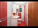 Appartements Per - comfortable  family apartments A1(2+2), A2(4+1), A3(2+2) Grebastica - Riviera de Sibenik  - Appartement - A3(2+2): salle de bain W-C
