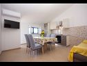 Appartements Per - comfortable  family apartments A1(2+2), A2(4+1), A3(2+2) Grebastica - Riviera de Sibenik  - Appartement - A3(2+2): cuisine salle à manger