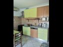 Appartements Dragi - at the beach & parking: A1(2+2), A2(2+1) Baie Kanica (Rogoznica) - Riviera de Sibenik  - Croatie  - Appartement - A1(2+2): cuisine